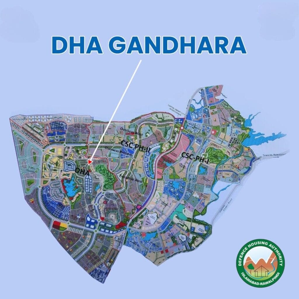 DHA Gandhara master plan 1