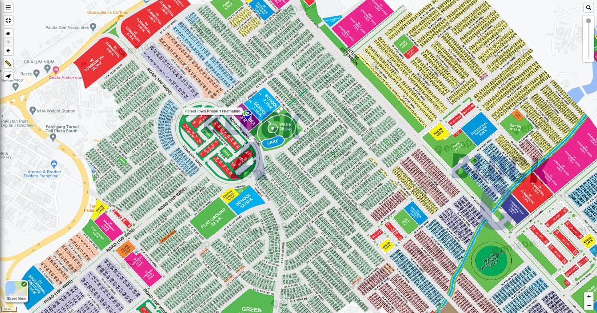CDA Sectors master plan 4