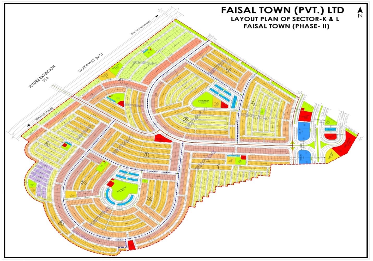 Faisal Town Phase 2 master plan 4